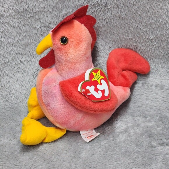 Ty Beanie Baby Other - Strut THE Rooster Beanie Baby W/TAGS 1996 RETIRED